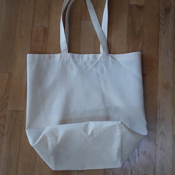 PARACHUTE Cream Color 16" Cloth Tote - Picture 3 of 4